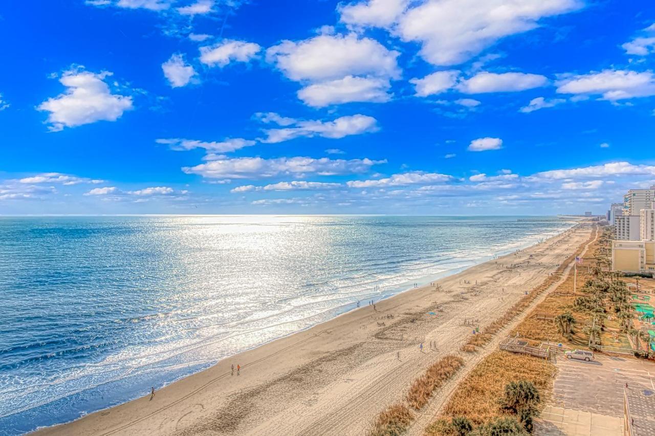 Angled Oceanfront Studio With Incredible Views! Palace Resort 1003 - Sleeps 4 Guests Myrtle Beach Exterior photo